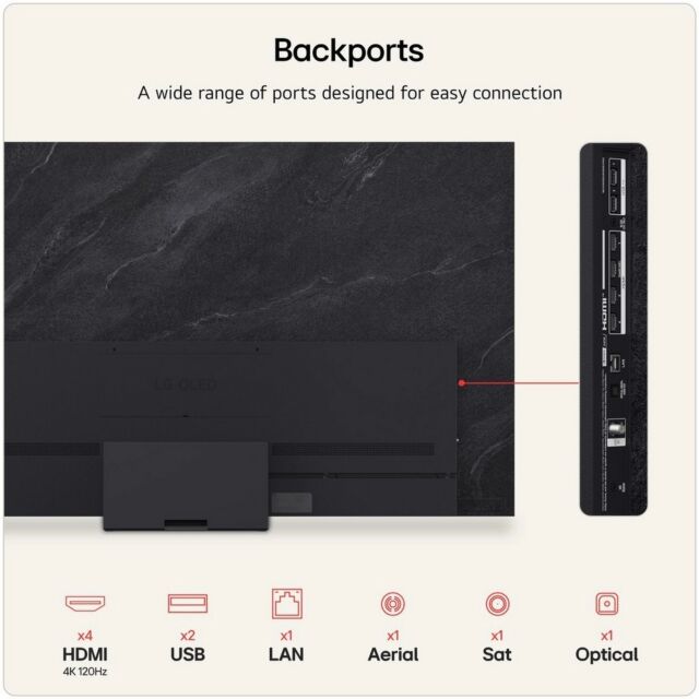 LG OLED83C66LB.AEK 83inch 4K OLED Smart TV