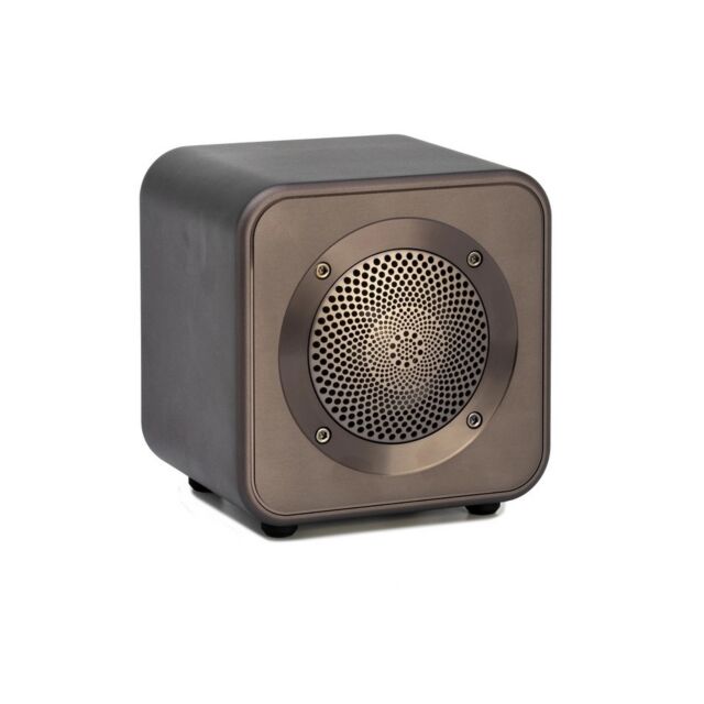 Mitchell Acoustics USTREAM GO Pair Portable active stereo wireless Speakers - Gun Metal Grey