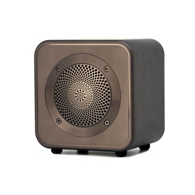Mitchell Acoustics USTREAM GO Pair Portable active stereo wireless Speakers - Gun Metal Grey