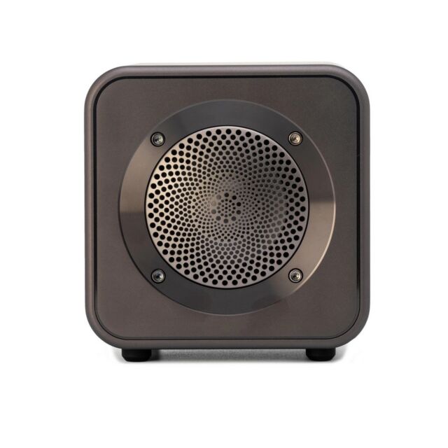 Mitchell Acoustics USTREAM GO Pair Portable active stereo wireless Speakers - Gun Metal Grey