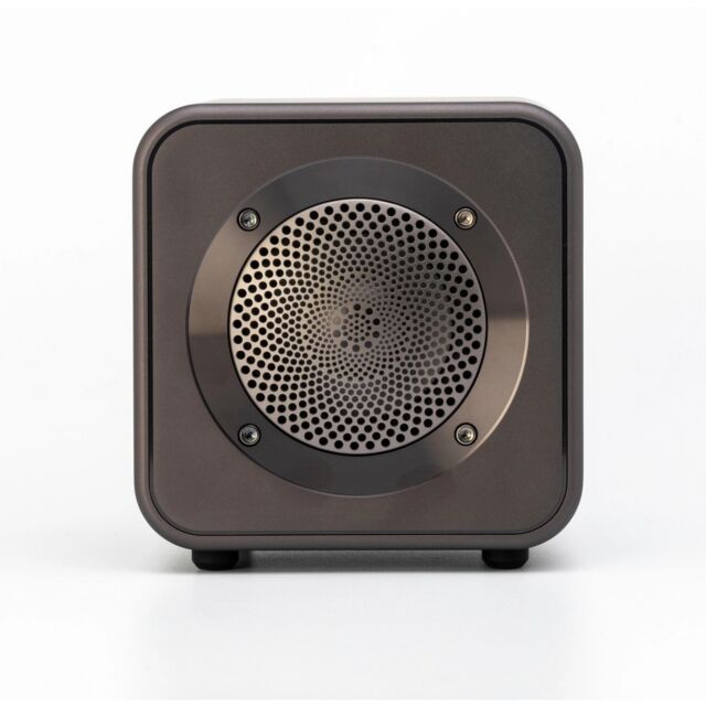 Mitchell Acoustics USTREAM GO Pair Portable active stereo wireless Speakers - Gun Metal Grey
