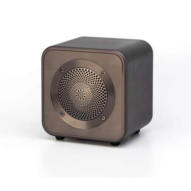 Mitchell Acoustics USTREAM GO Pair Portable active stereo wireless Speakers - Gun Metal Grey