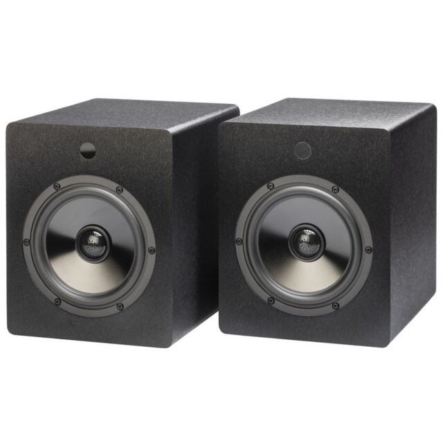 Mitchell Acoustics USTREAM TWO Active stereo wireless Speakers - Black