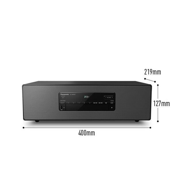 Panasonic SCDM502EK 40W Micro Hi-Fi with DAB+, Bluetooth & CD Player
