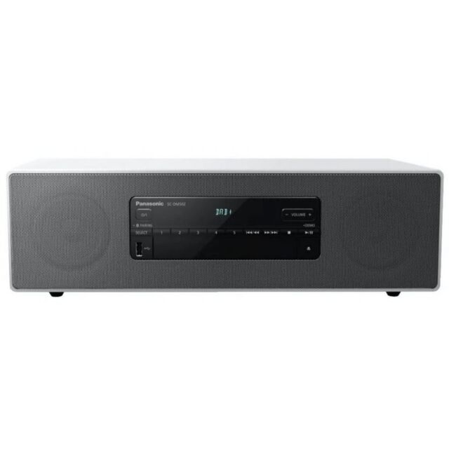 Panasonic SCDM502EW 40W Micro Hi-Fi with DAB+, Bluetooth + CD Player