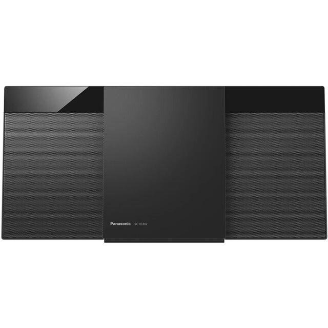 Panasonic SCHC302EBK Compact Stereo System with DAB Radio + Bluetooth
