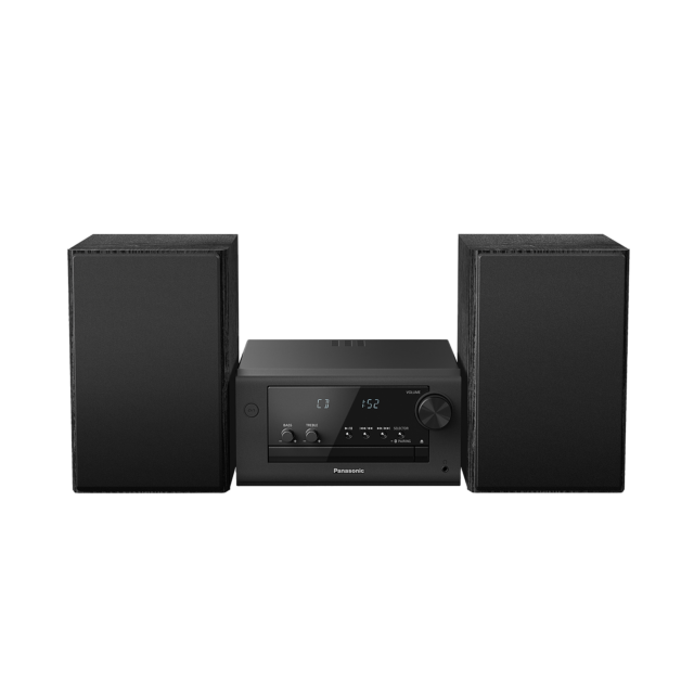 Panasonic SCPM702EBK CD Stereo System - Black 