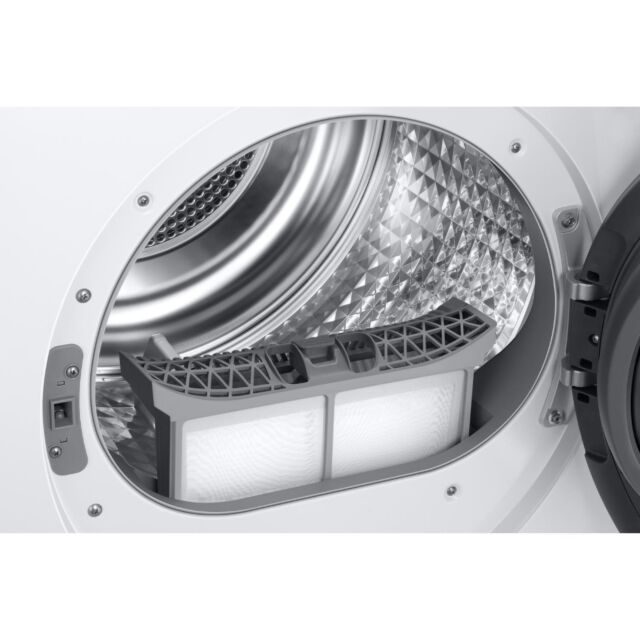 Samsung DV90T6240LE/S1 9kg Heat Pump Tumble Dryer - White