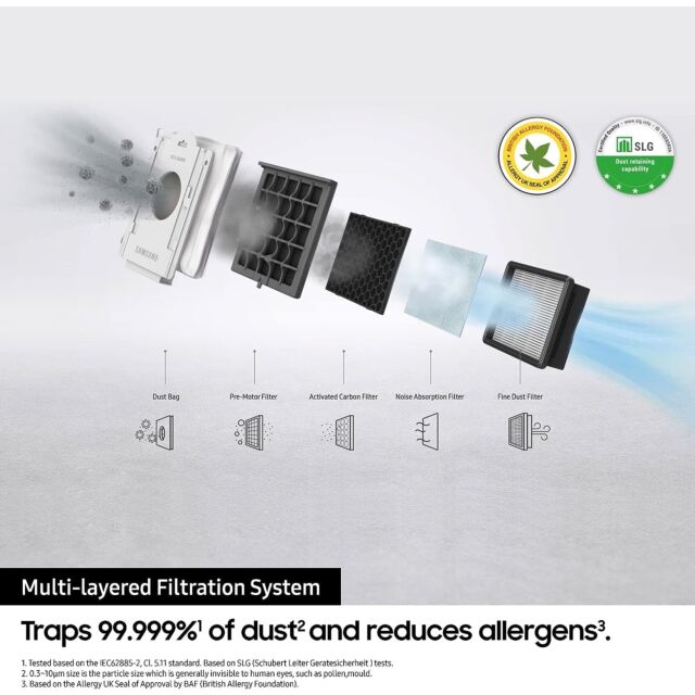 Samsung VCA-SAE903/EU Cleanstation - Silver