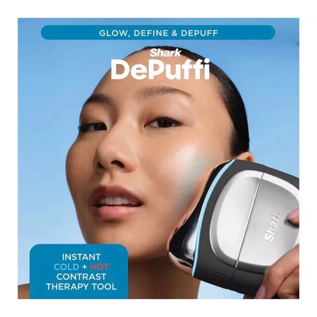 Shark FH220UKPK DePuffi Contrast Therapy Sculpting Tool - Peony Pink