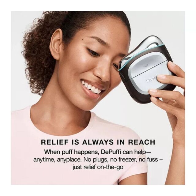 Shark FH220UKPK DePuffi Contrast Therapy Sculpting Tool - Peony Pink