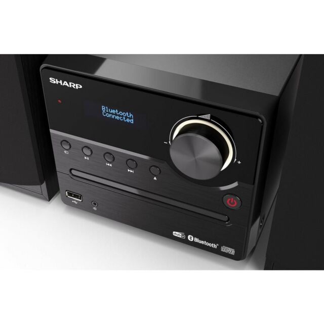 Sharp XL-B517D BK Wireless Hi-Fi Micro System - Black