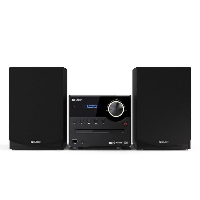 Sharp XL-B517D BK Wireless Hi-Fi Micro System - Black