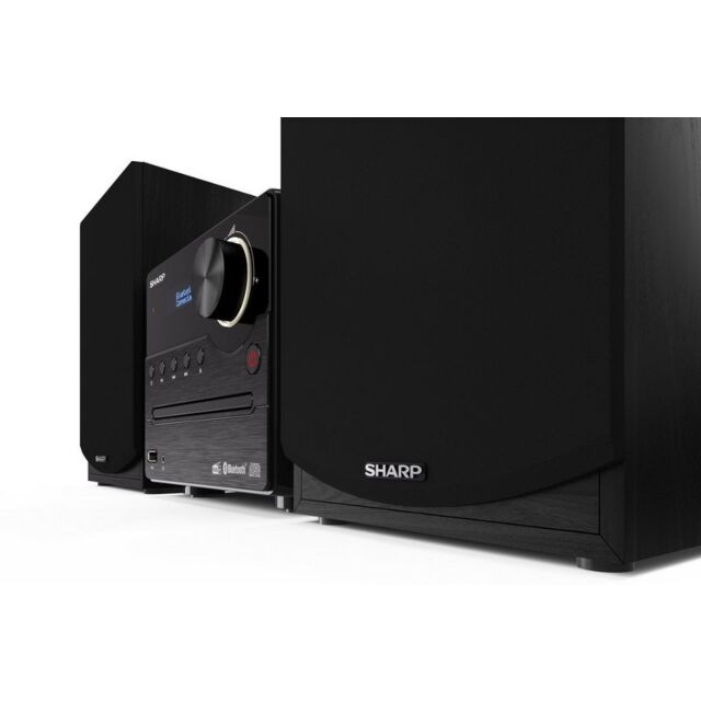 Sharp XL-B517D BK Wireless Hi-Fi Micro System - Black