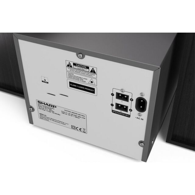 Sharp XL-B517D BK Wireless Hi-Fi Micro System - Black