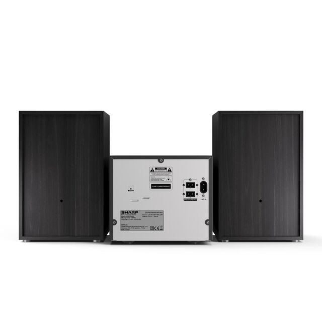 Sharp XL-B517D BK Wireless Hi-Fi Micro System - Black