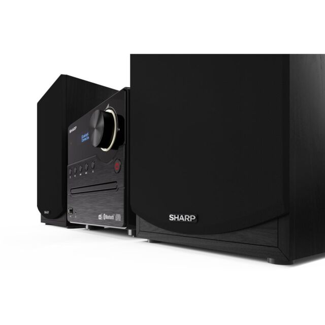 Sharp XL-B517D BK Wireless Hi-Fi Micro System - Black