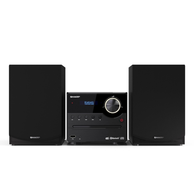 Sharp XL-B517D BK Wireless Hi-Fi Micro System - Black