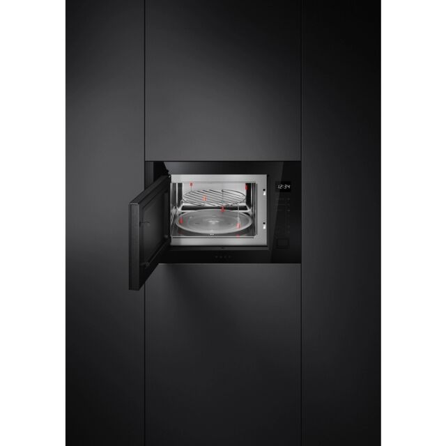 Smeg FMI225BI 25 Litres Built In Microwave - Black