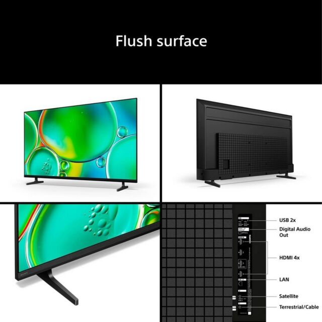 Sony K43S25M2PB.UKA 43inch 4K BRAVIA 2 Direct LED Google TV