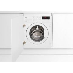 Beko WTIK74151F 7Kg 1400 Spin Integrated Washing Machine - White