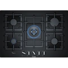 Bosch PPQ7A6B90 Series 6 75cm Tempered Glass Gas Hob