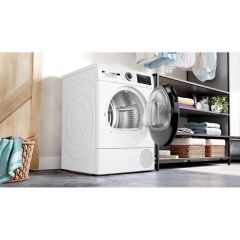 Bosch WQG24500GB 9Kg Heat Pump Tumble Dryer - White