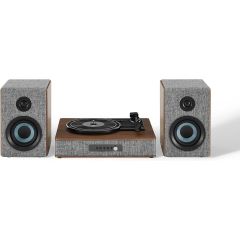 Crosley CR7020A-GY4 Aria Shelf HiFi System
