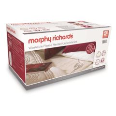 Morphy Richards 600014 King Dual Control Washable Fleece Heated Under Blanket
