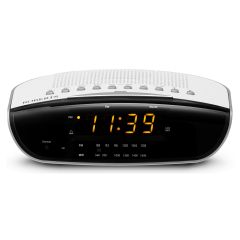 Roberts Radio CR9971W WHITE Chronologic V1 Dual Alarm Clock Radio