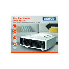 STATUS FFH1P-3000W1PKB 3000W Fan Heater