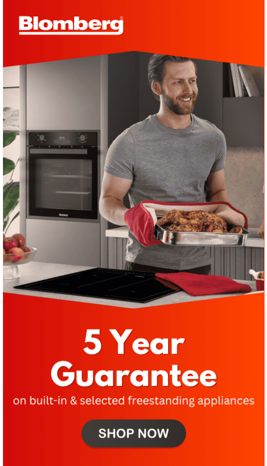 Blomberg 5 Year Guarantee