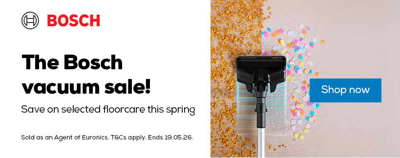 Clean up this Spring with the Bosch vacuum sale