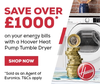 Save Energy with Hoover's Heat Pump Tumble Dryers
