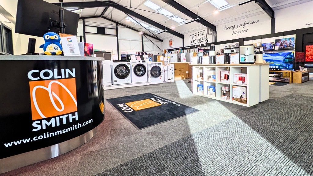 Inside Colin M Smith Dundee showroom