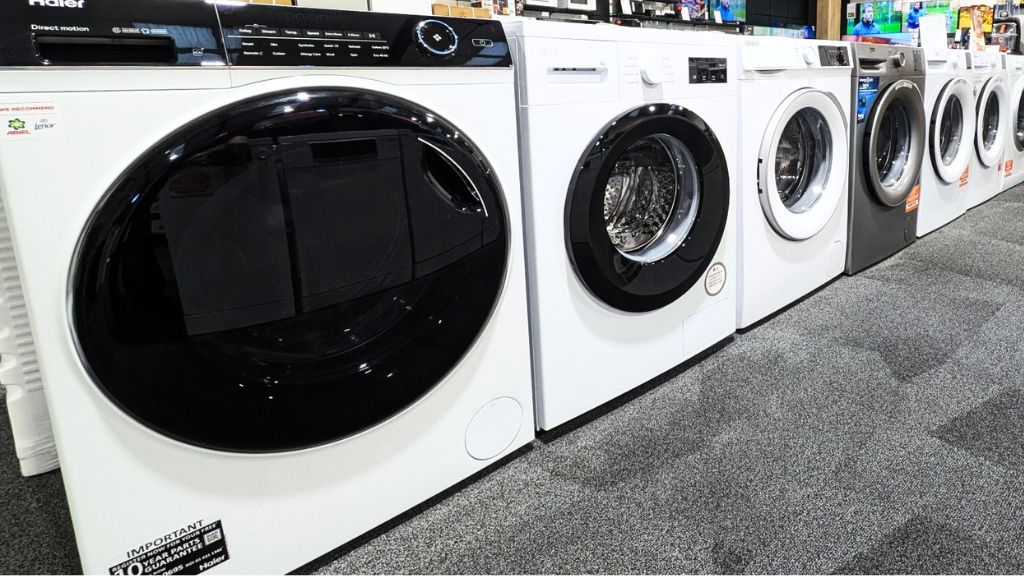 Washing machines on display at Colin M Smith Dundee